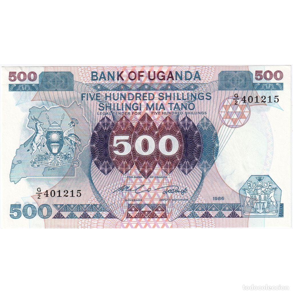 Billetes extranjeros: [#232918] Uganda, 500 Shillings, UNC - Foto 1