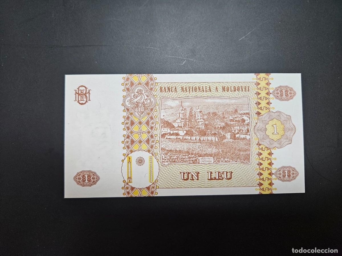 Billetes extranjeros: MOLDAVIA 1 LEU 2002 S/C P=8 e - Foto 2