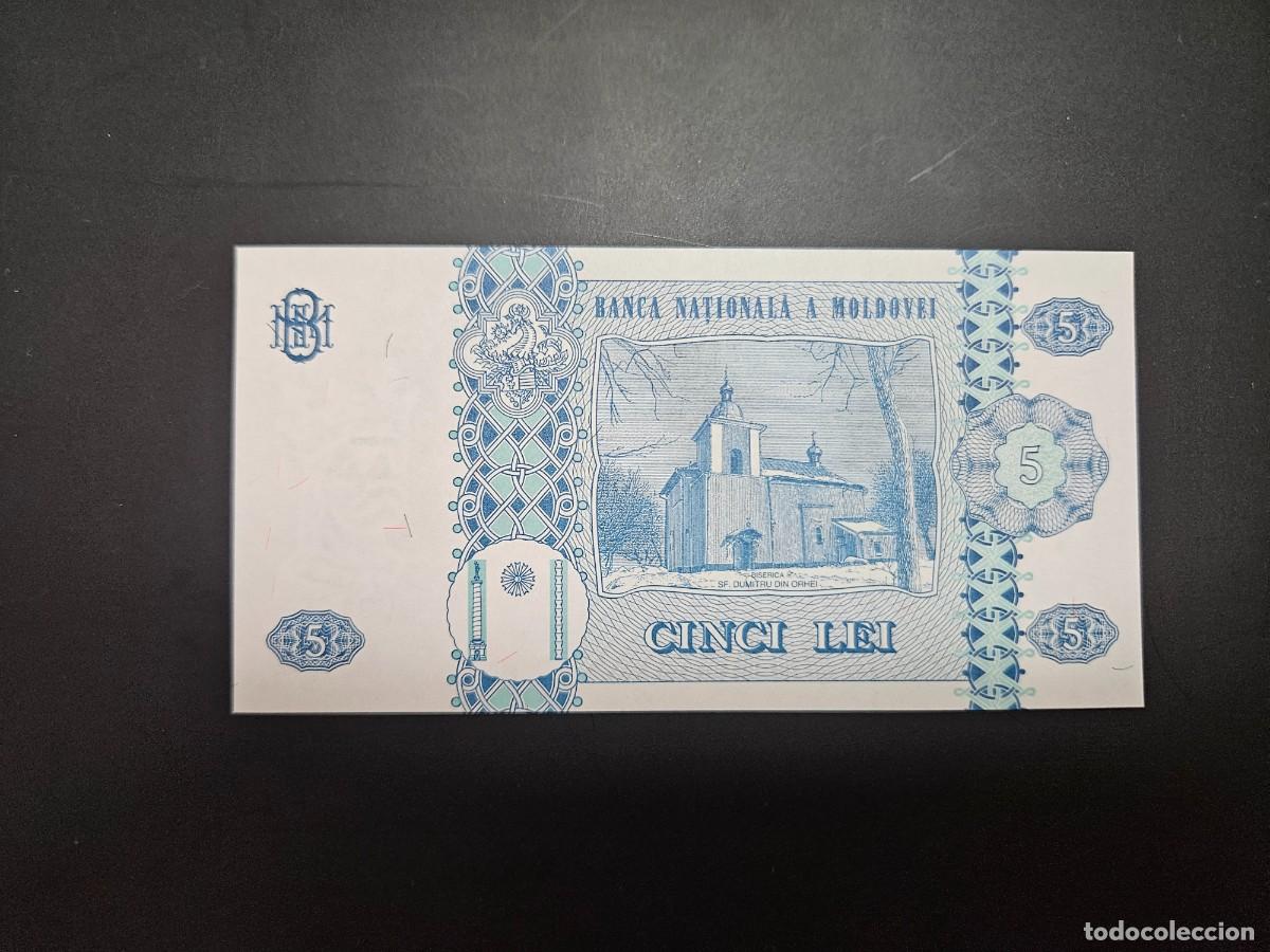 Billetes extranjeros: MOLDAVIA 10 LEI 2015 S/C P=22 - Foto 2