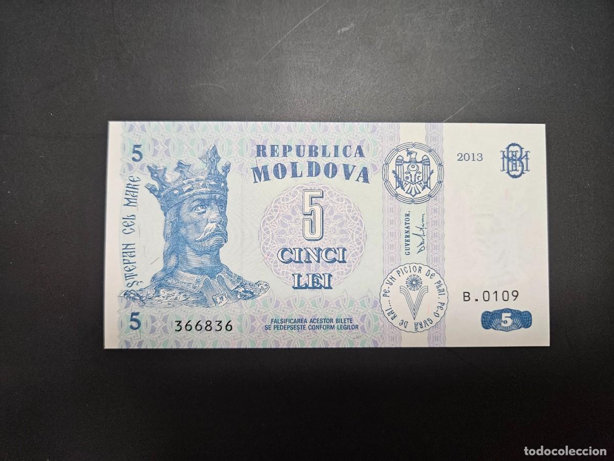 Billetes extranjeros: MOLDAVIA 10 LEI 2015 S/C P=22 - Foto 1