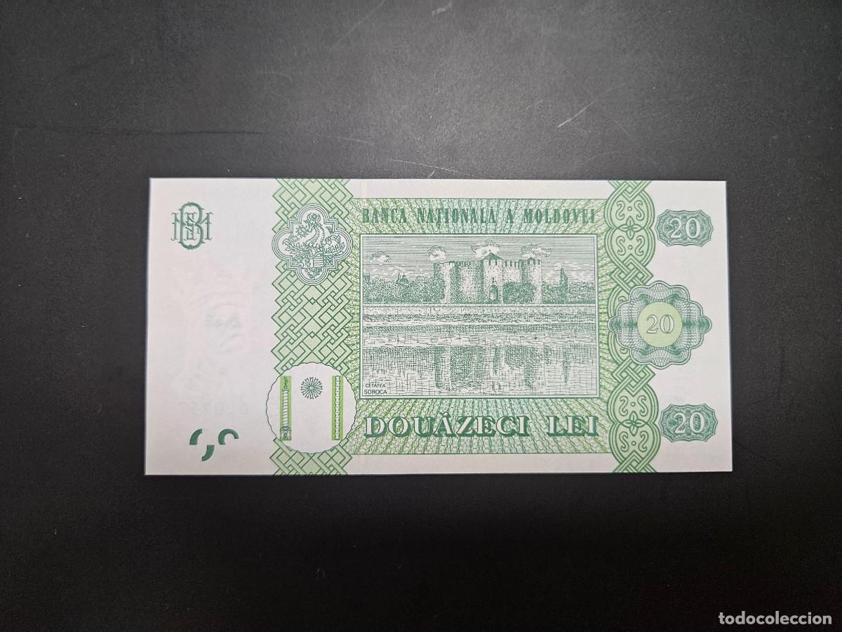 Billetes extranjeros: MOLDAVIA 20 LEI 2015 S/C P=23 - Foto 2