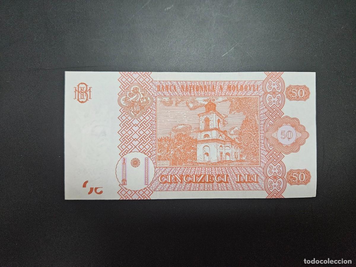 Billetes extranjeros: MOLDAVIA 50 LEI 2015 S/C P=24 - Foto 2