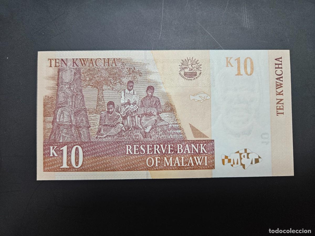 Billetes extranjeros: MALAWI 10 KWACHA 2004 S/C P=51 a - Foto 2