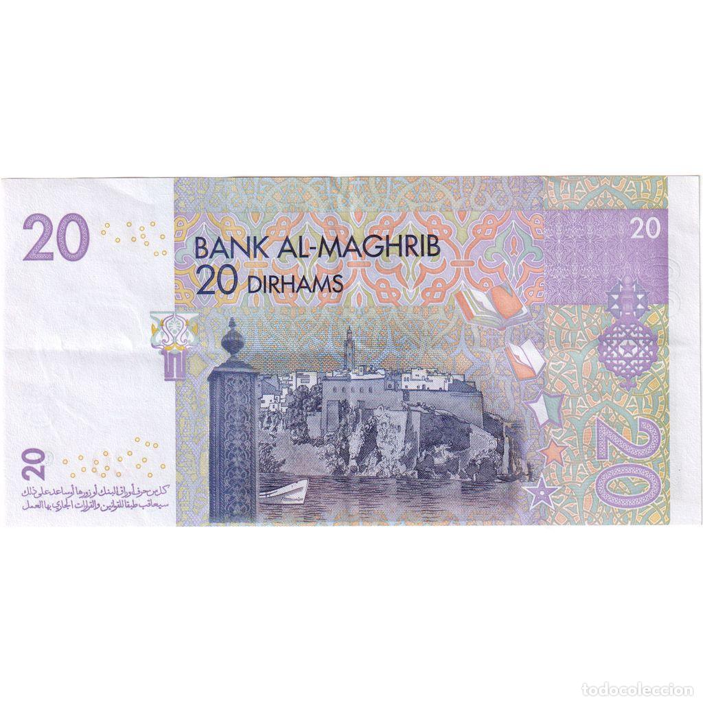 Billetes extranjeros: [#232940] Marruecos, 20 Dirhams, MBC - Foto 2
