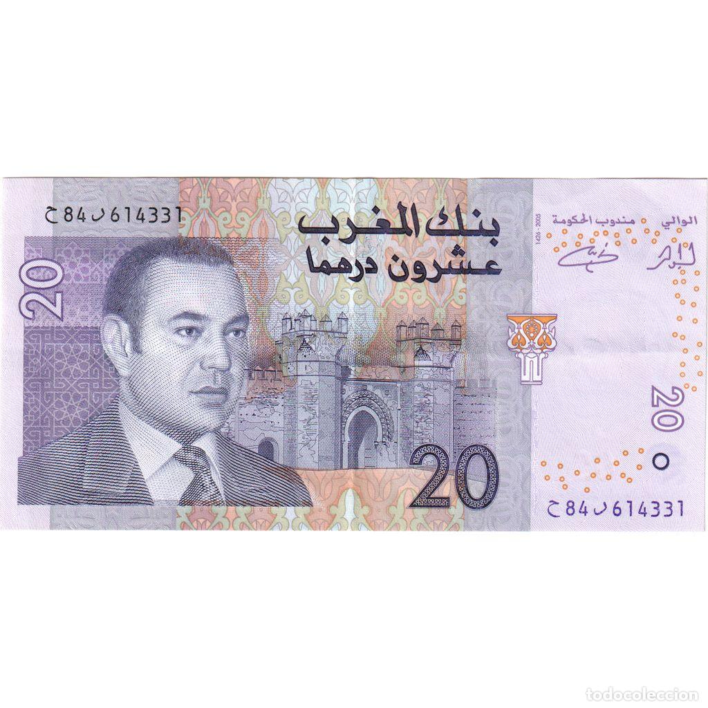 Billetes extranjeros: [#232940] Marruecos, 20 Dirhams, MBC - Foto 1