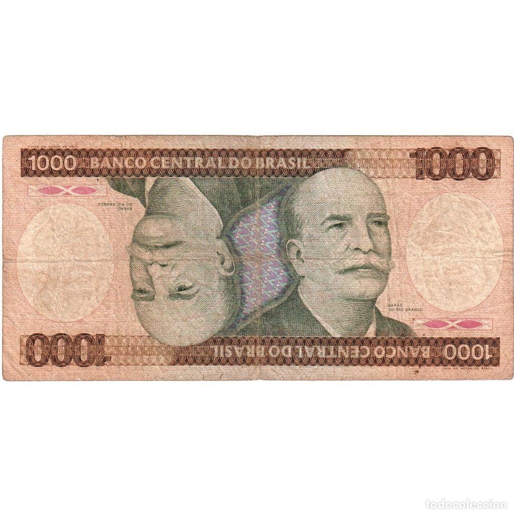 Billets internationaux: [#1296662] Brasil, 1000 Cruzeiros, BC