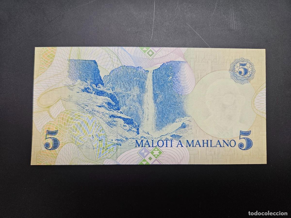 Billetes extranjeros: LESOTHO 5 MALOTI 1989 S/C P=10 - Foto 2