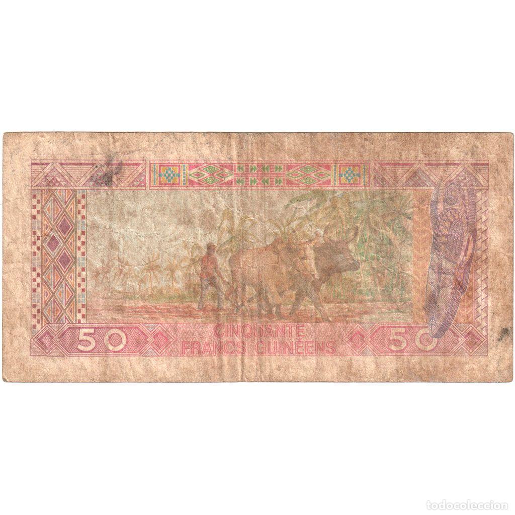 Billetes extranjeros: [#1296677] Guinea, 50 Francs, 1985, BC - Foto 2