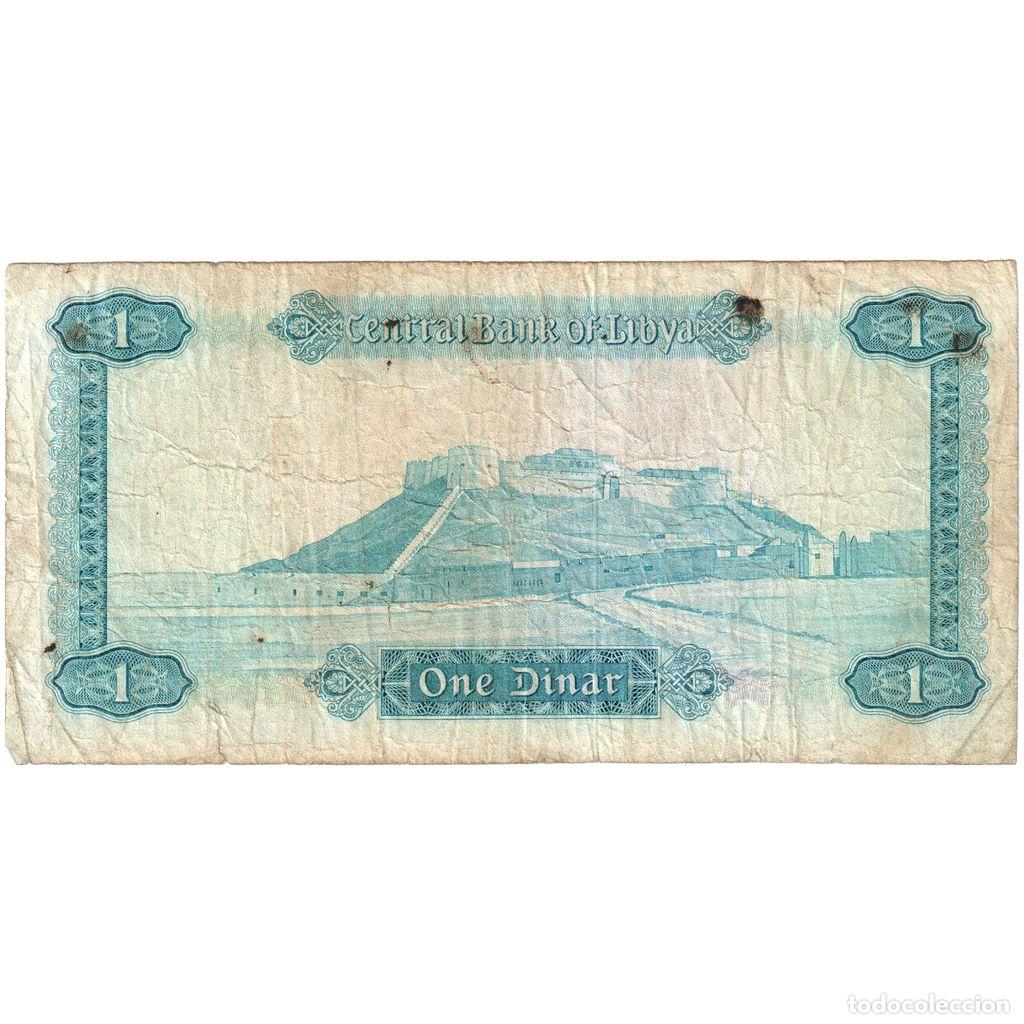 Billetes extranjeros: [#232956] Libia, 1 Dinar, RC+ - Foto 2