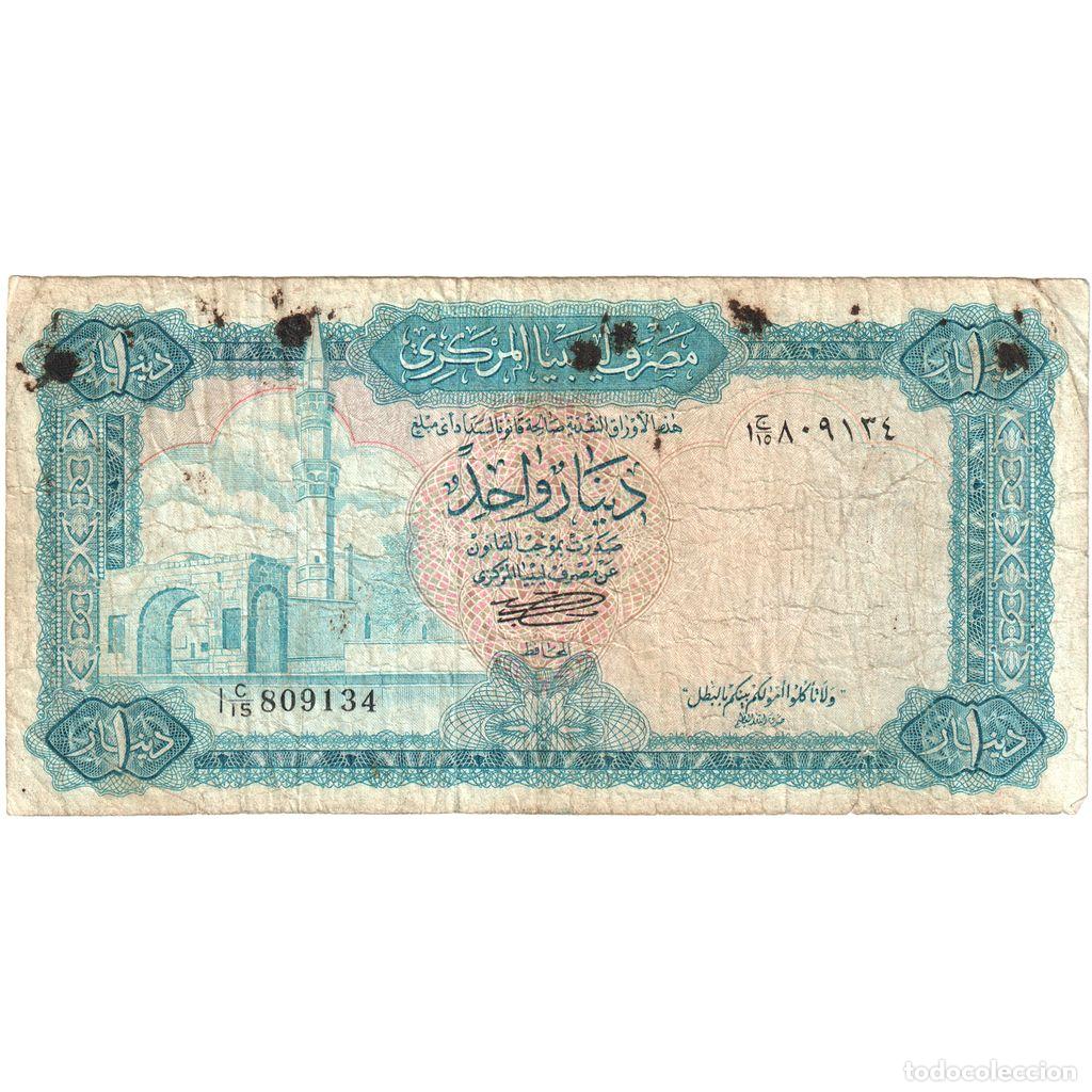 Billetes extranjeros: [#232956] Libia, 1 Dinar, RC+ - Foto 1