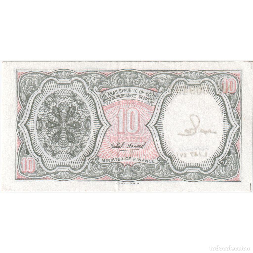 Billetes extranjeros: [#232985] Egipto, 10 Piastres, UNC - Foto 2