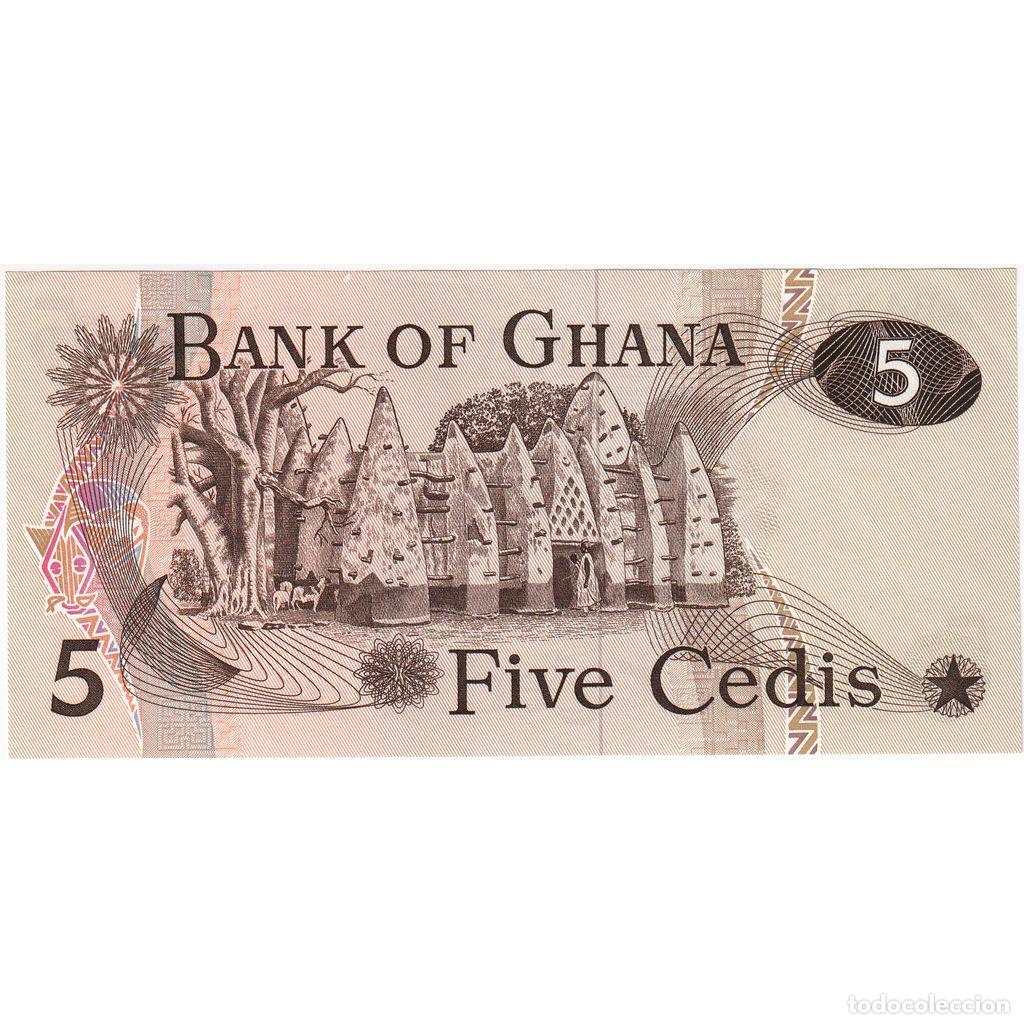 Billetes extranjeros: [#232977] Ghana, 5 Cedis, UNC - Foto 2