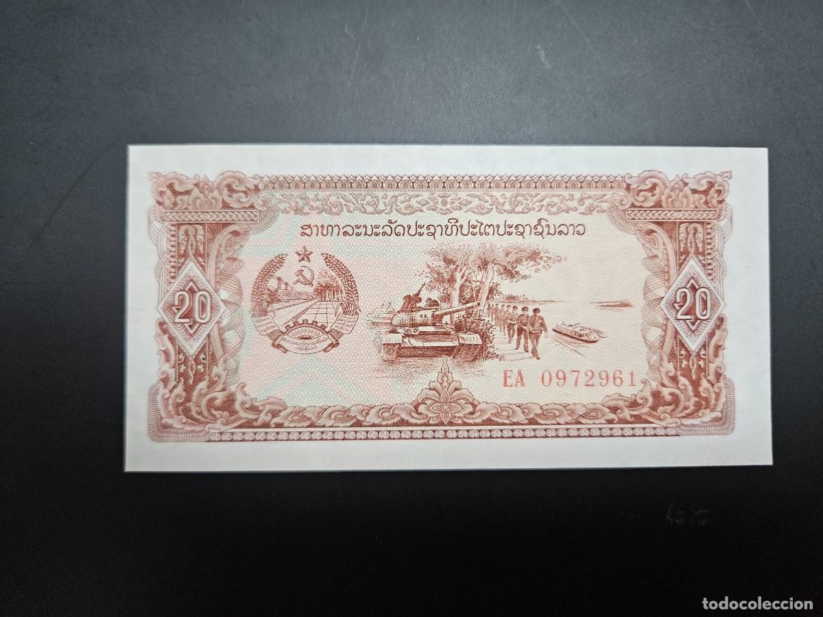 Billetes extranjeros: LAOS 20 KIP 1979 S/C P=28 - Foto 1
