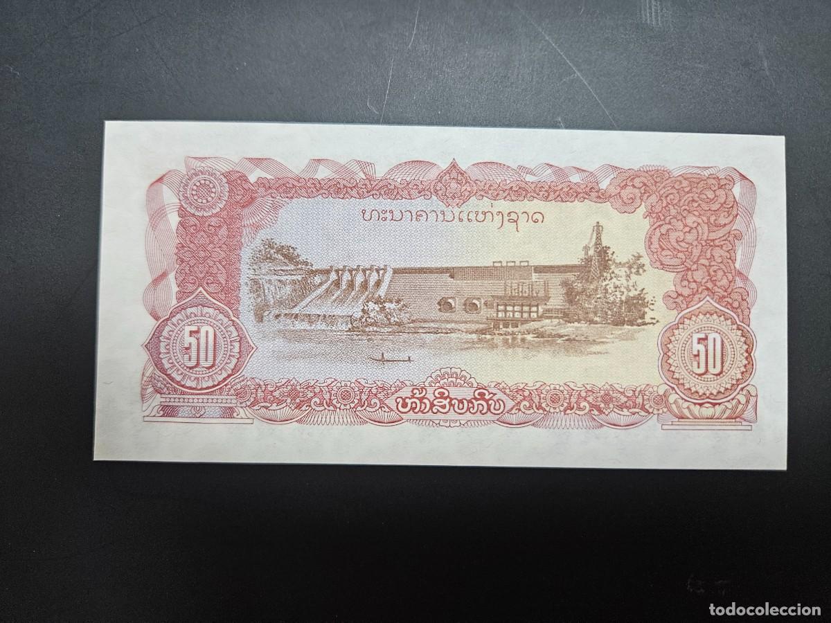 Billetes extranjeros: LAOS 50 KIP 1979 S/C P=29 - Foto 2