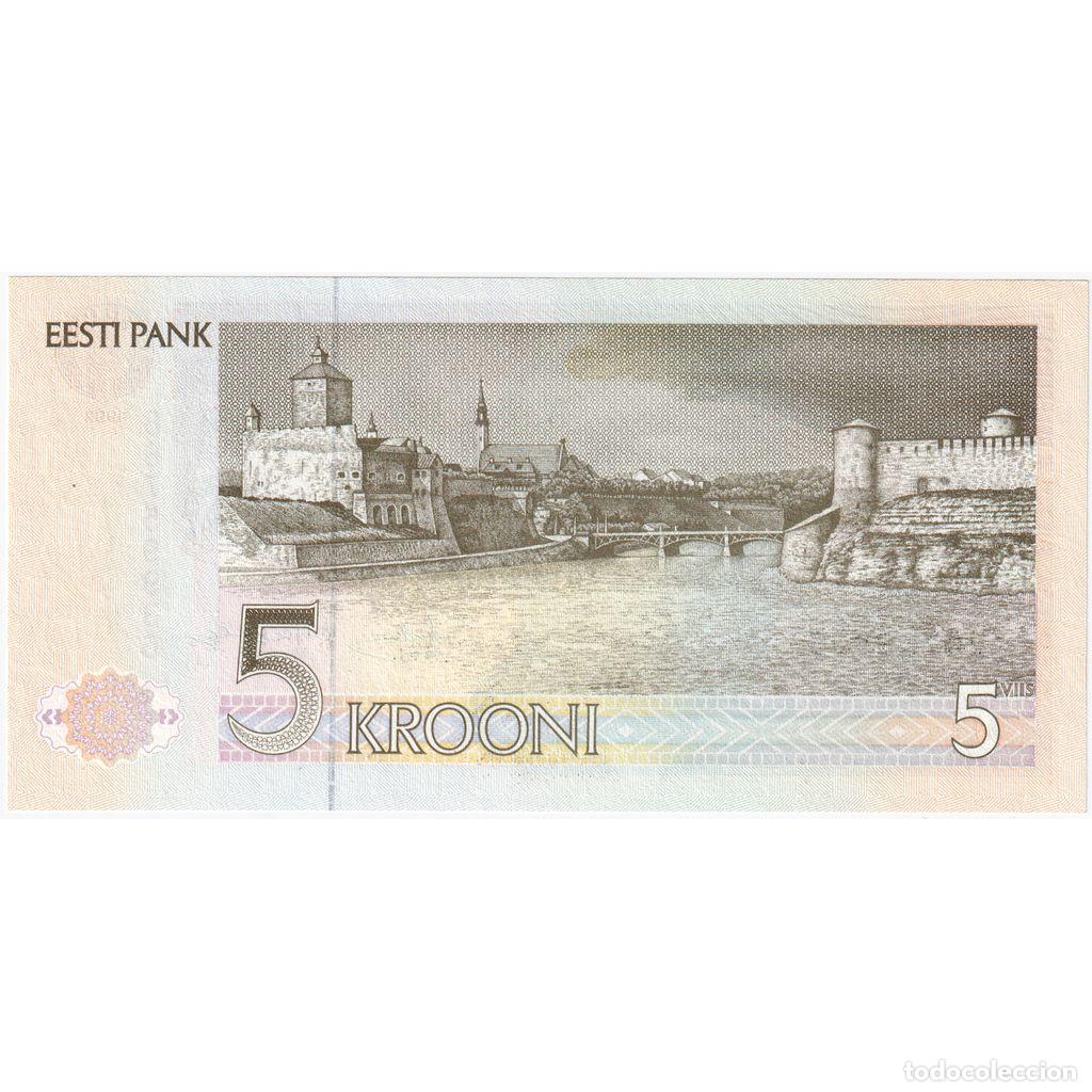 Billetes extranjeros: [#233041] Estonia, 5 Krooni, UNC - Foto 2