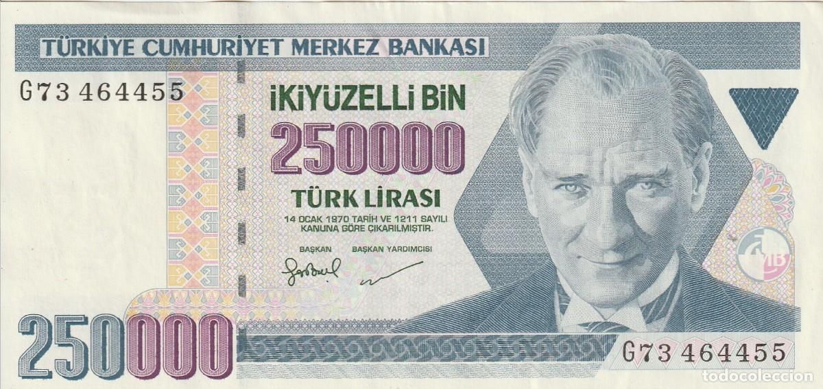 Billetes extranjeros: Moneda y billete de Turkia - Foto 1