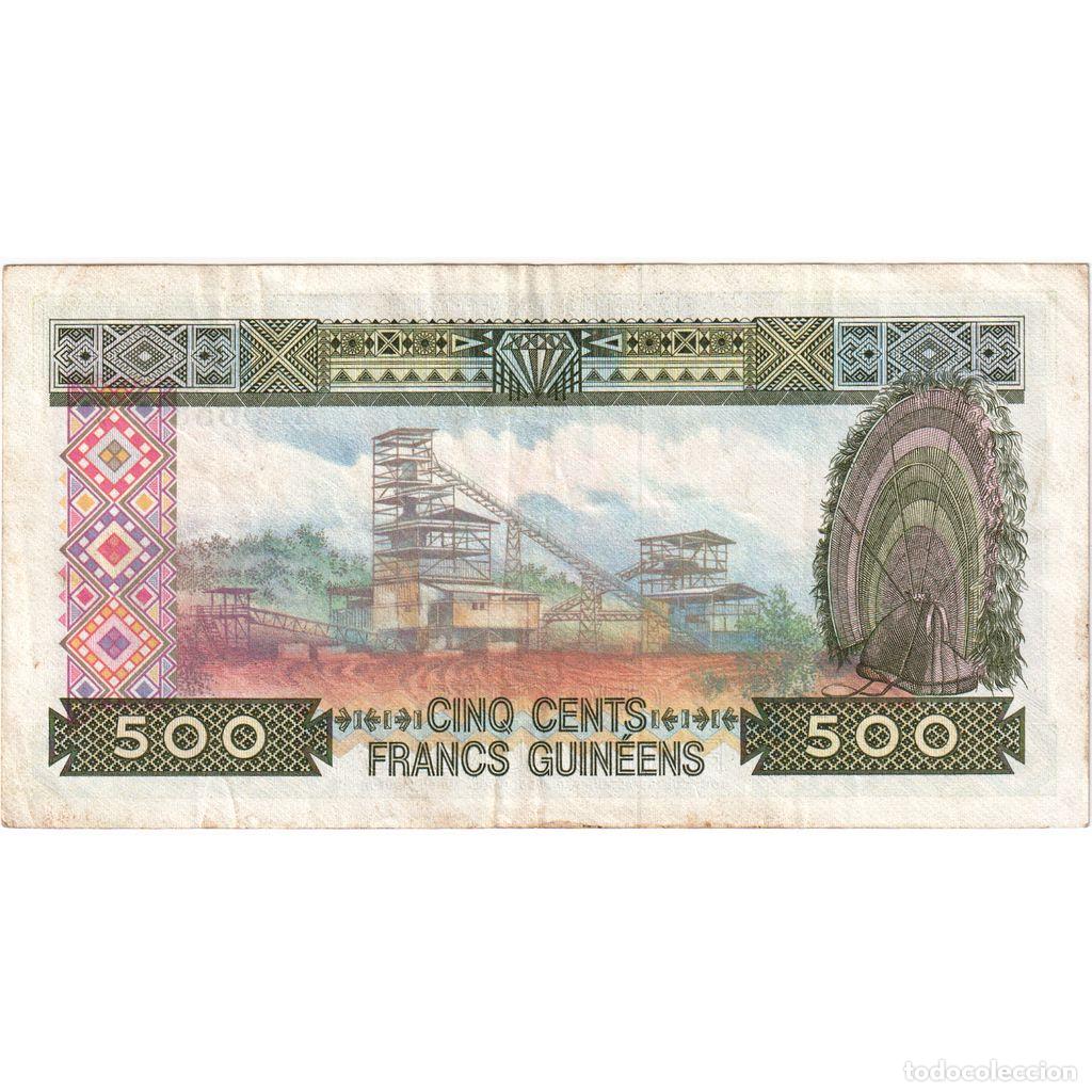 Billetes extranjeros: [#1296734] Guinea, 500 Francs, 1985, BC+ - Foto 2