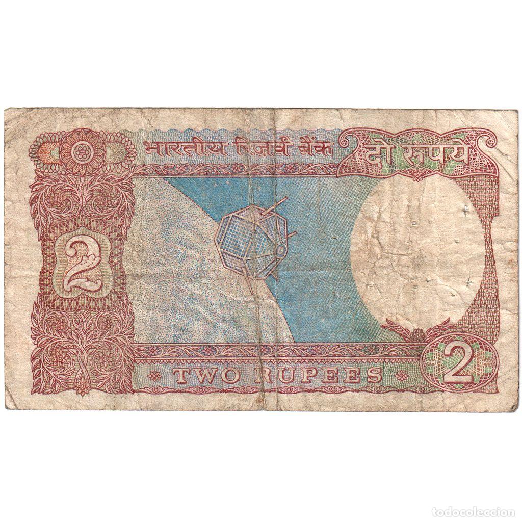 Billetes extranjeros: [#1296761] India, 2 Rupees, BC - Foto 2