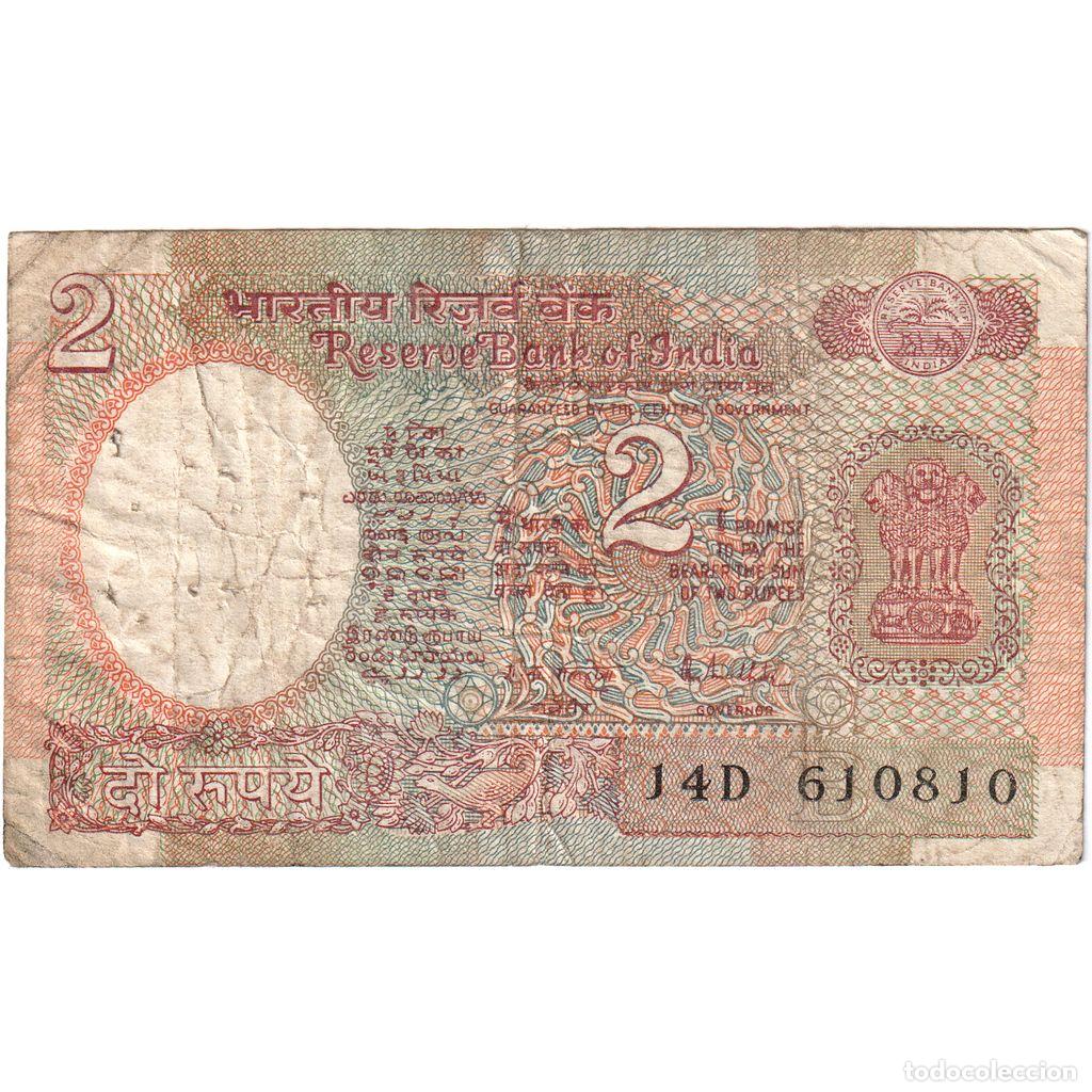 Billetes extranjeros: [#1296761] India, 2 Rupees, BC - Foto 1