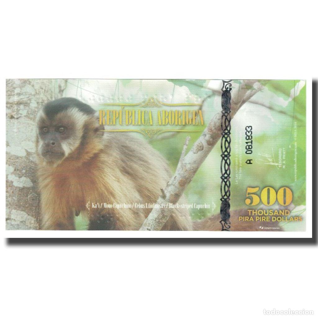 Billets internationaux: [#619805] Billete, 500 Dollars, 2014, Australia, REPUBLICA ARBORIGEN, UNC