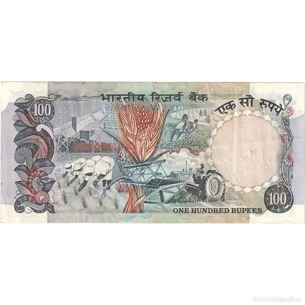 Billetes extranjeros: [#1296767] India, 100 Rupees, MBC - Foto 2