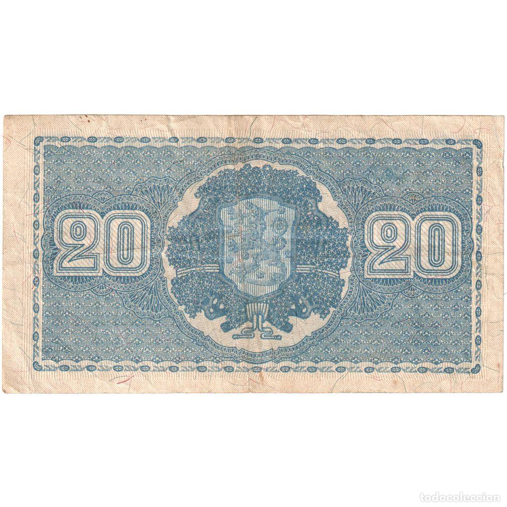 Billetes extranjeros: [#233044] Finlandia, 20 Markkaa, BC - Foto 2