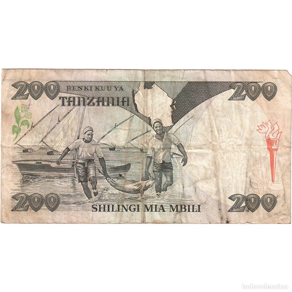 Billetes extranjeros: [#233116] Tanzania, 200 Shilingi, BC - Foto 2