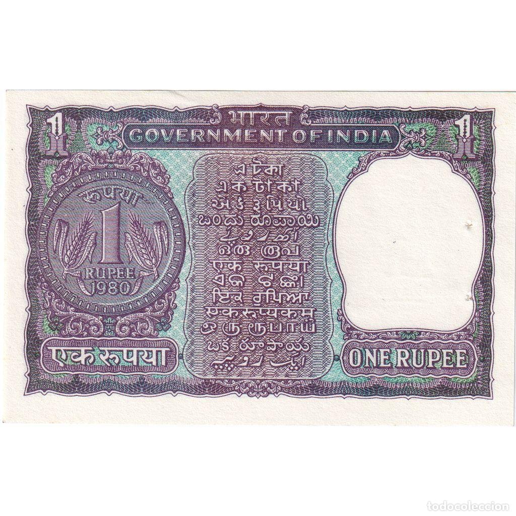 Billetes extranjeros: [#233152] India, 1 Rupee, MBC - Foto 2