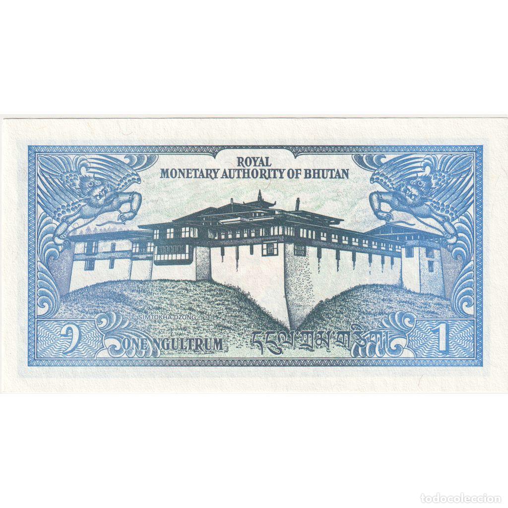 Billetes extranjeros: [#233199] But&aacute;n, 1 Ngultrum, UNC - Foto 2