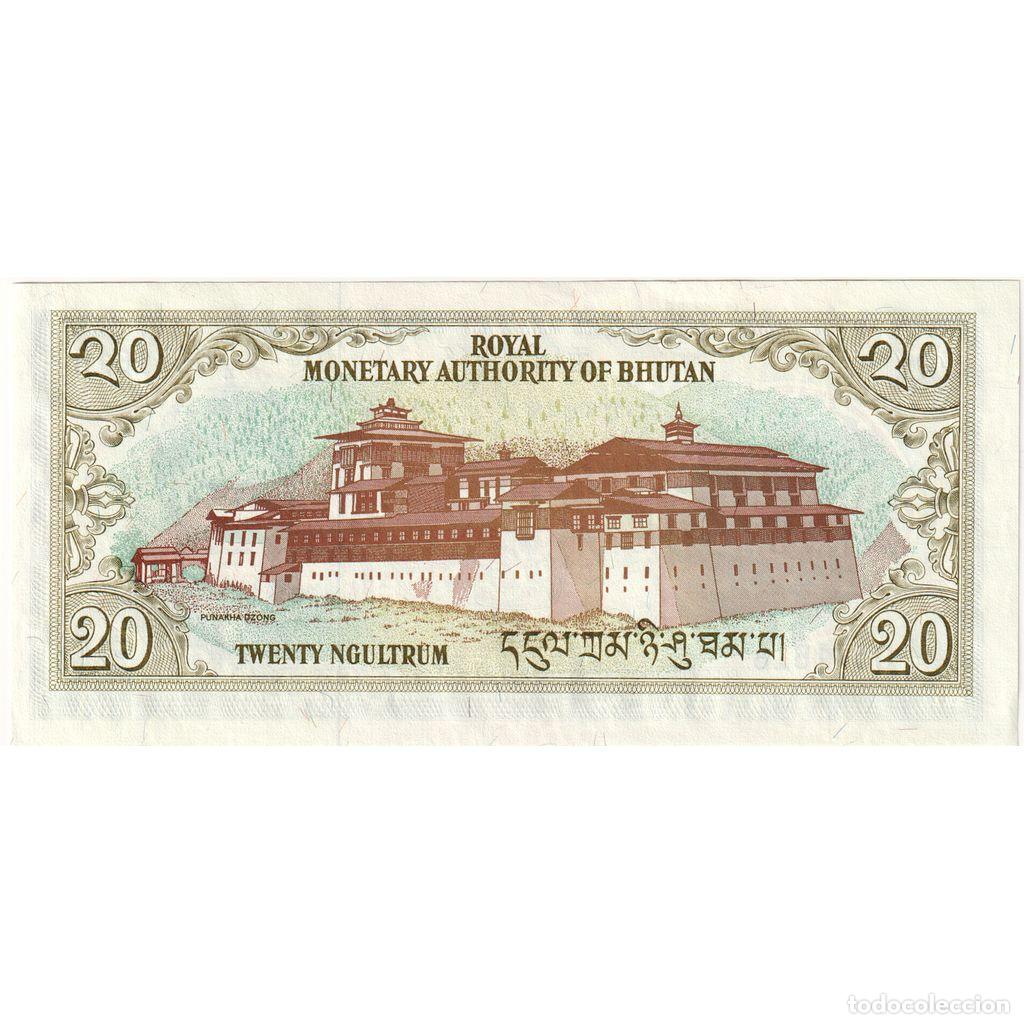 Billetes extranjeros: [#233202] But&aacute;n, 20 Ngultrum, SC - Foto 2