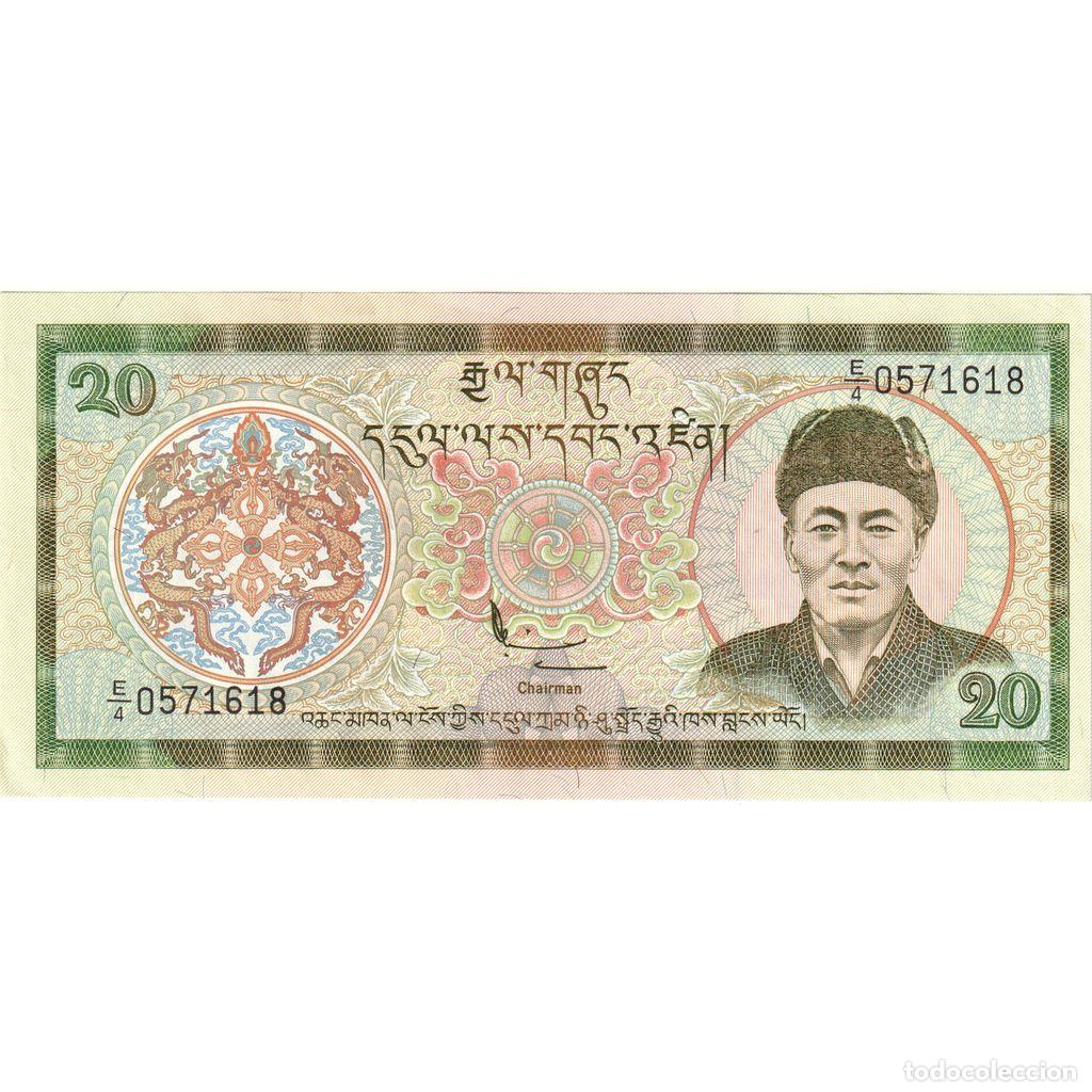 Billetes extranjeros: [#233202] But&aacute;n, 20 Ngultrum, SC - Foto 1