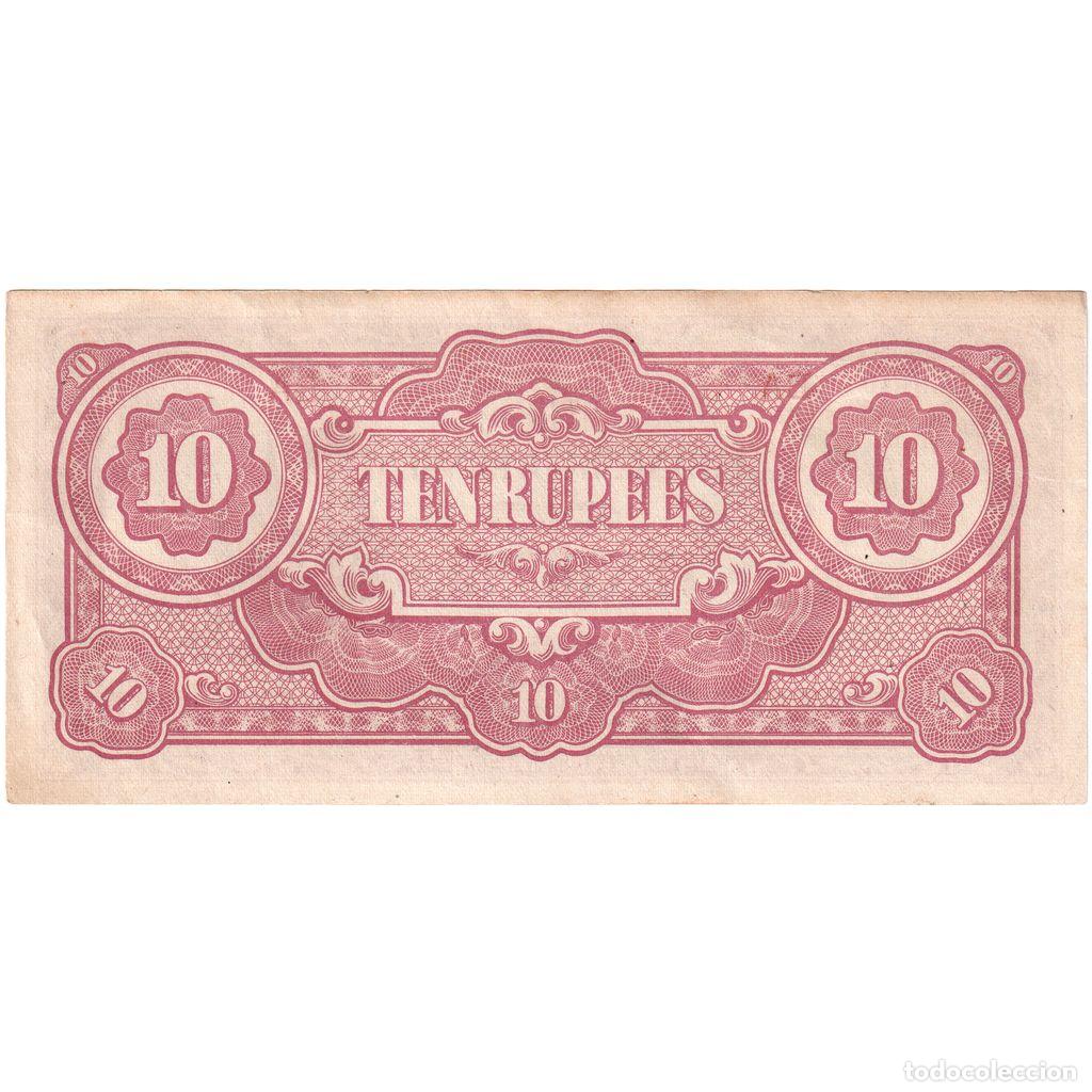 Billetes extranjeros: [#233226] Myanmar, 10 Rupees, EBC+ - Foto 2