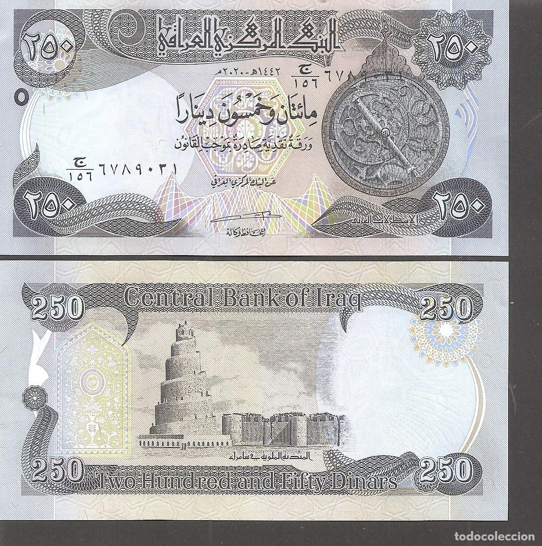 Billetes extranjeros: IRAQ/IRAK 250 DINARS 2020 SC/UNC - Foto 1