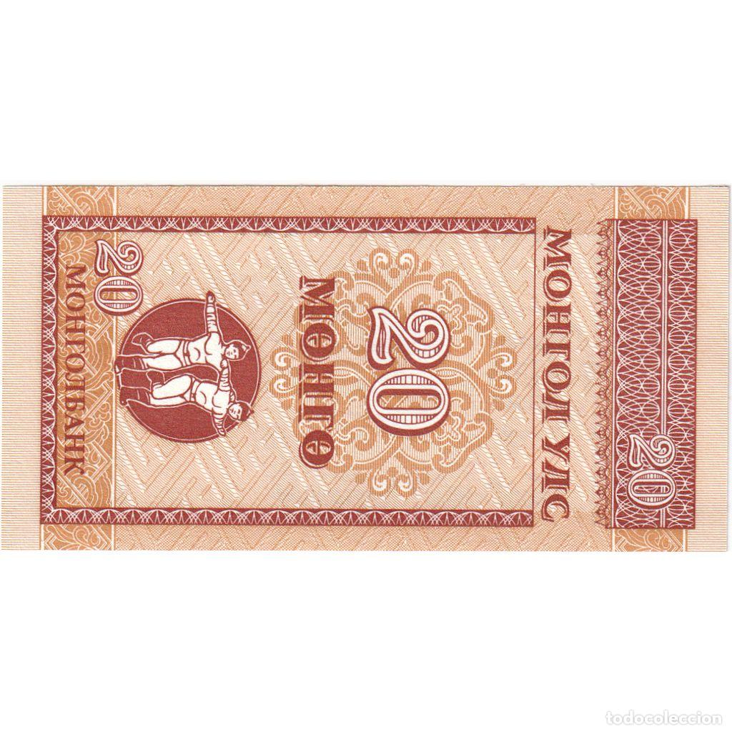 Billetes extranjeros: [#233287] Mongolia, 20 Mongo, UNC - Foto 2