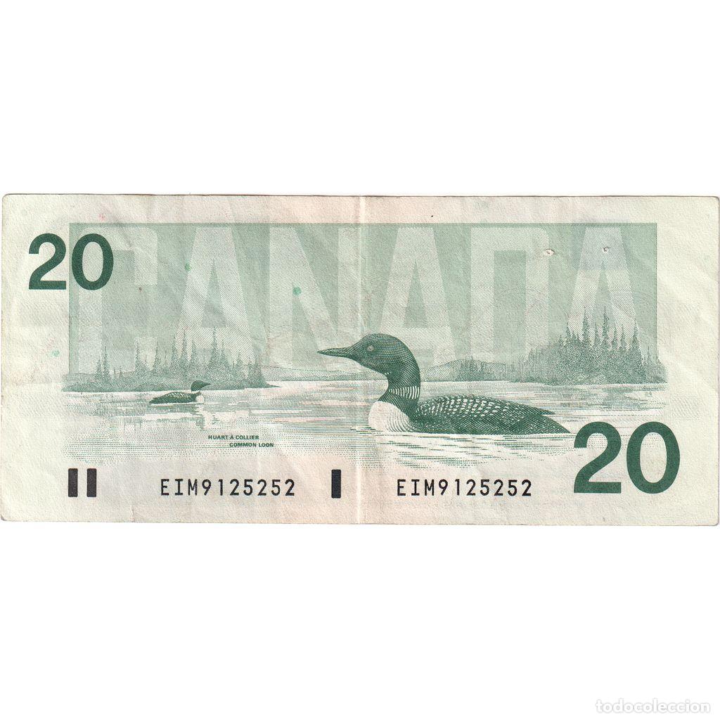 Billetes extranjeros: [#376878] Canad&aacute;, 20 Dollars, 1991, MBC - Foto 2
