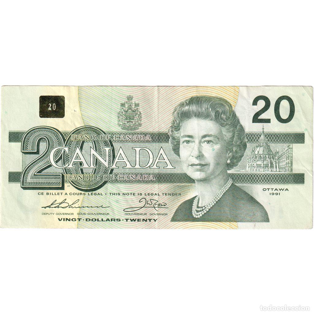 Billetes extranjeros: [#376878] Canad&aacute;, 20 Dollars, 1991, MBC - Foto 1