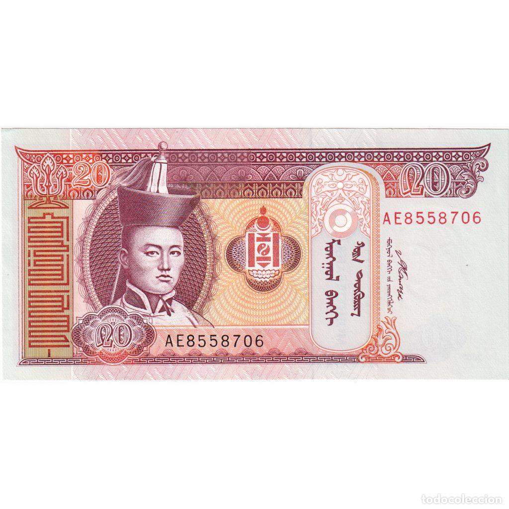 Billetes extranjeros: [#233273] Mongolia, 20 Tugrik, Undated (2014), EBC - Foto 1