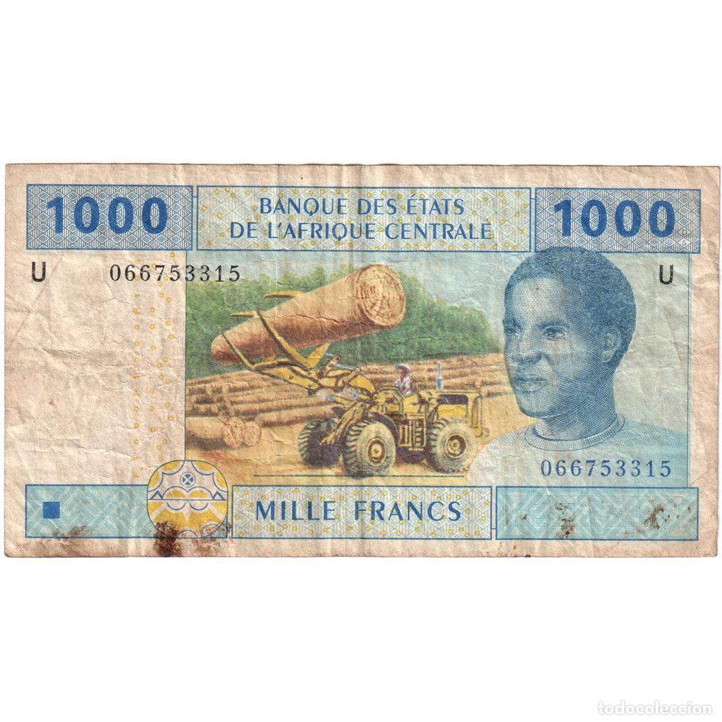 Billetes extranjeros: [#376912] Camer&uacute;n, 1000 Francs, 2002, BC - Foto 1