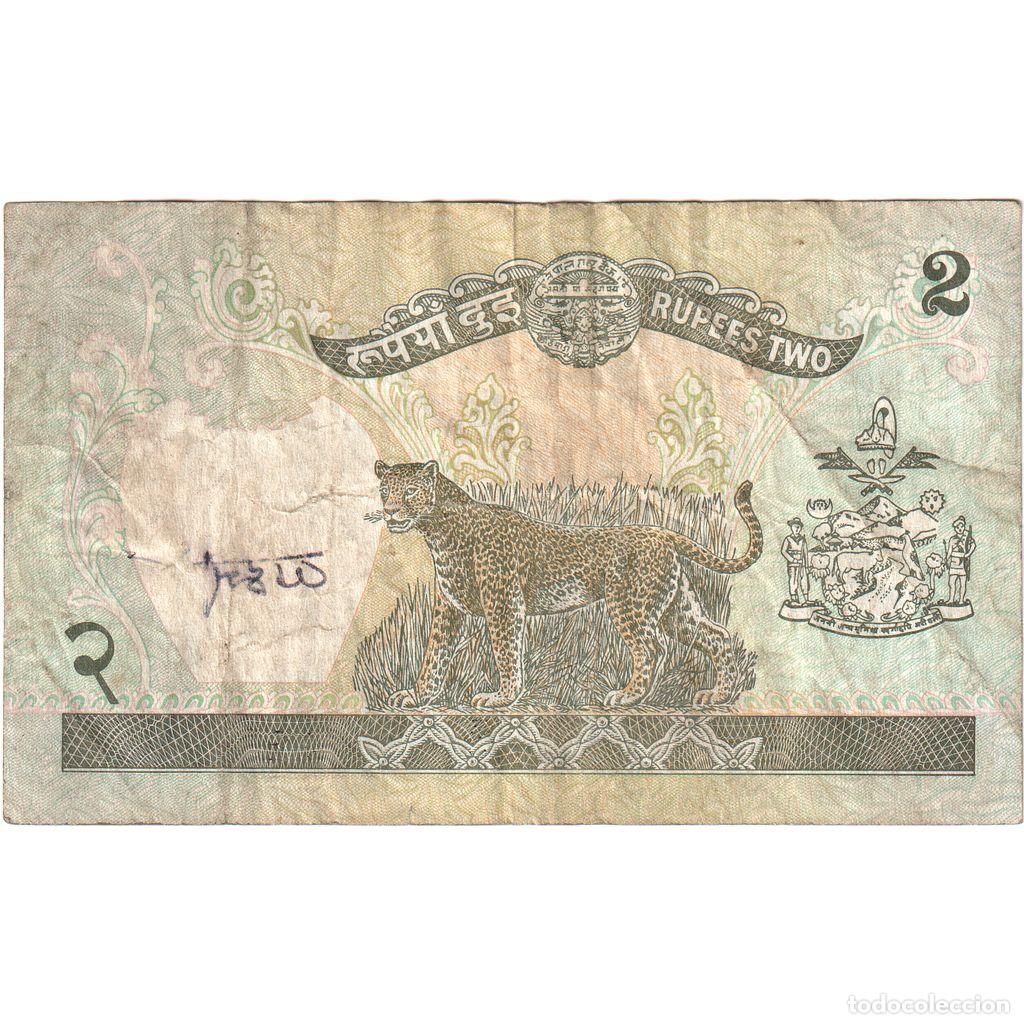 Billetes extranjeros: [#233283] Nepal, 2 Rupees, BC - Foto 2