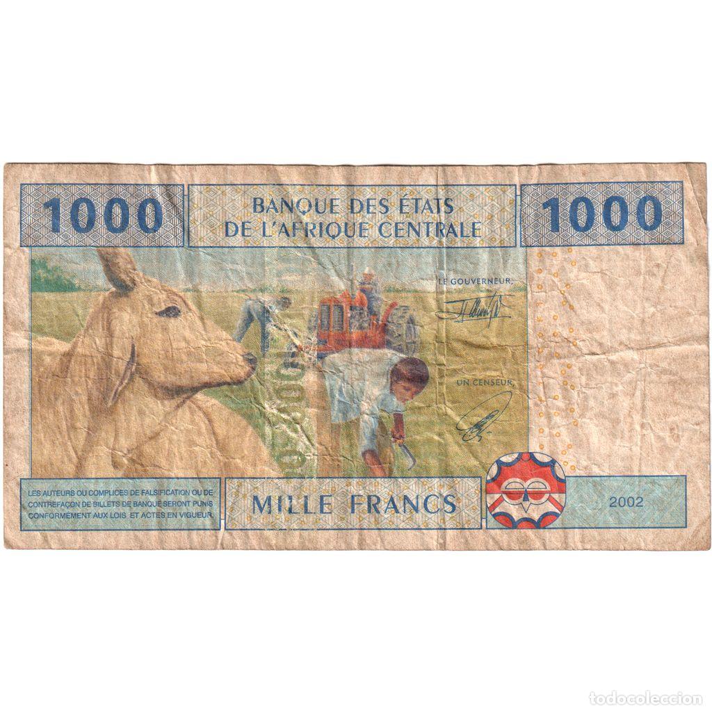 Billetes extranjeros: [#376911] Camer&uacute;n, 1000 Francs, 2002, RC+ - Foto 2