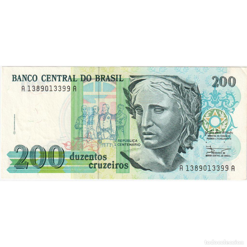 Notas Internacionais: [#233320] Brasil, 200 Cruzeiros, BC+