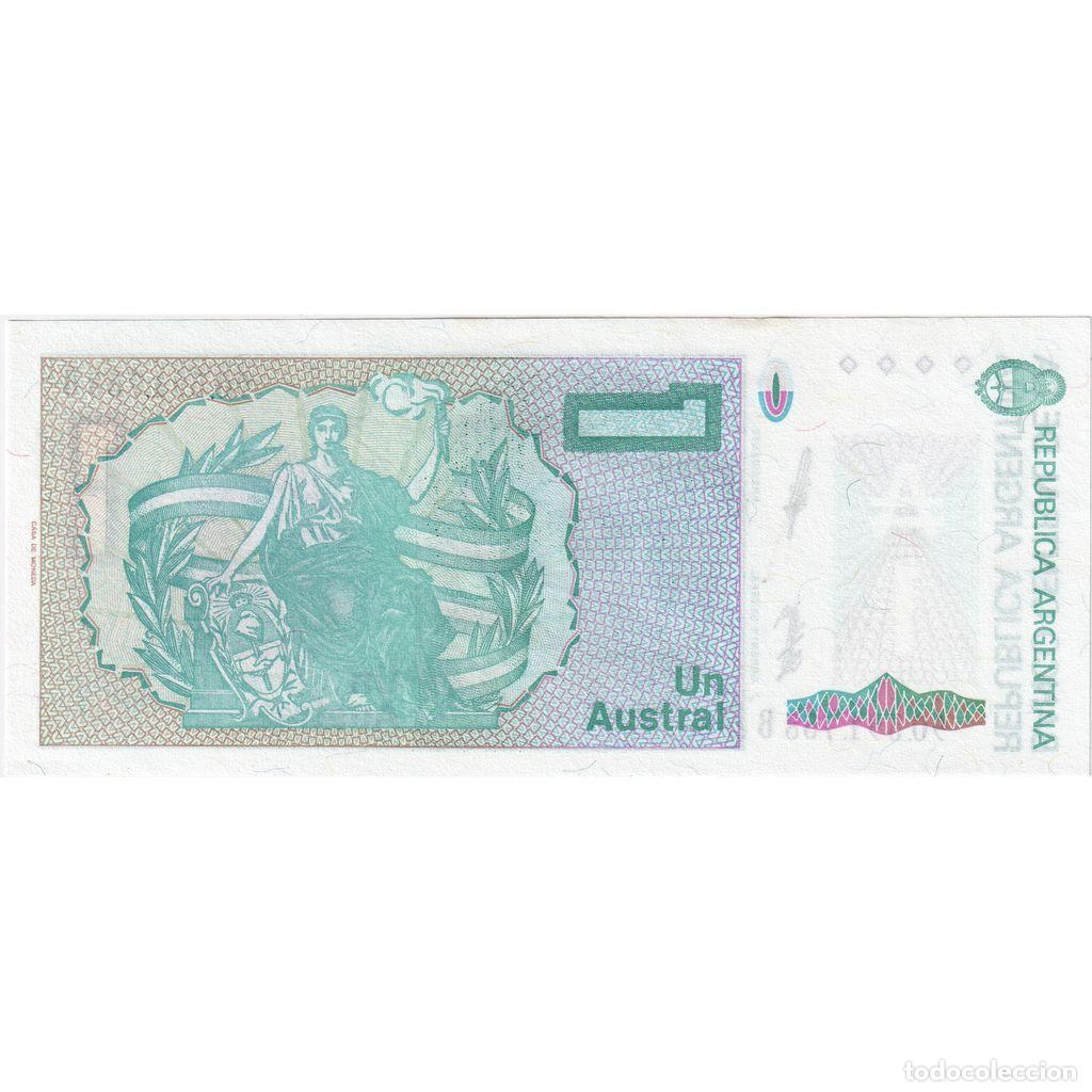 Billetes extranjeros: [#233322] Argentina, 1 Austral, EBC - Foto 2