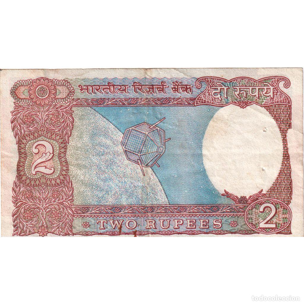 Billetes extranjeros: [#1232775] India, 2 Rupees, Undated (1976), BC - Foto 2