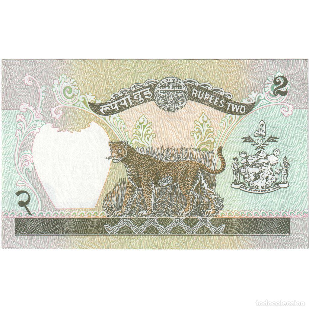 Billetes extranjeros: [#233282] Nepal, 2 Rupees, UNC - Foto 2