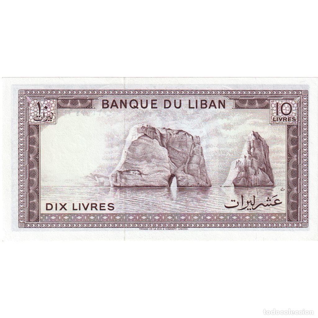 Billetes extranjeros: [#1232776] L&iacute;bano, 10 Livres, UNC - Foto 2