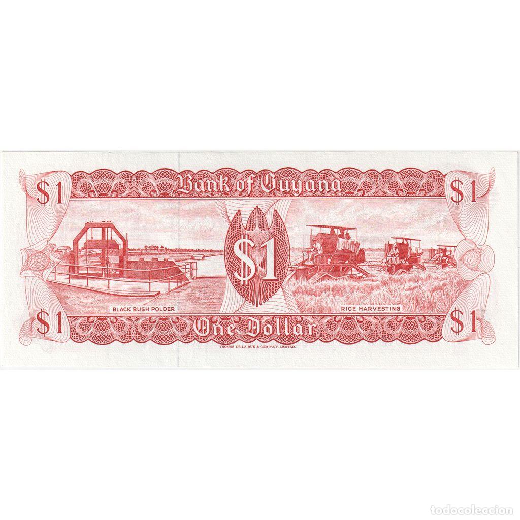 Billetes extranjeros: [#233375] Guyana, 1 Dollar, UNC - Foto 2
