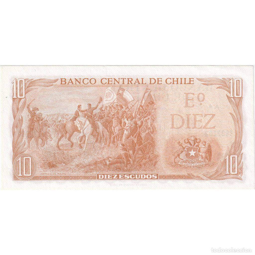 Billetes extranjeros: [#233354] Chile, 10 Escudos, SC - Foto 2