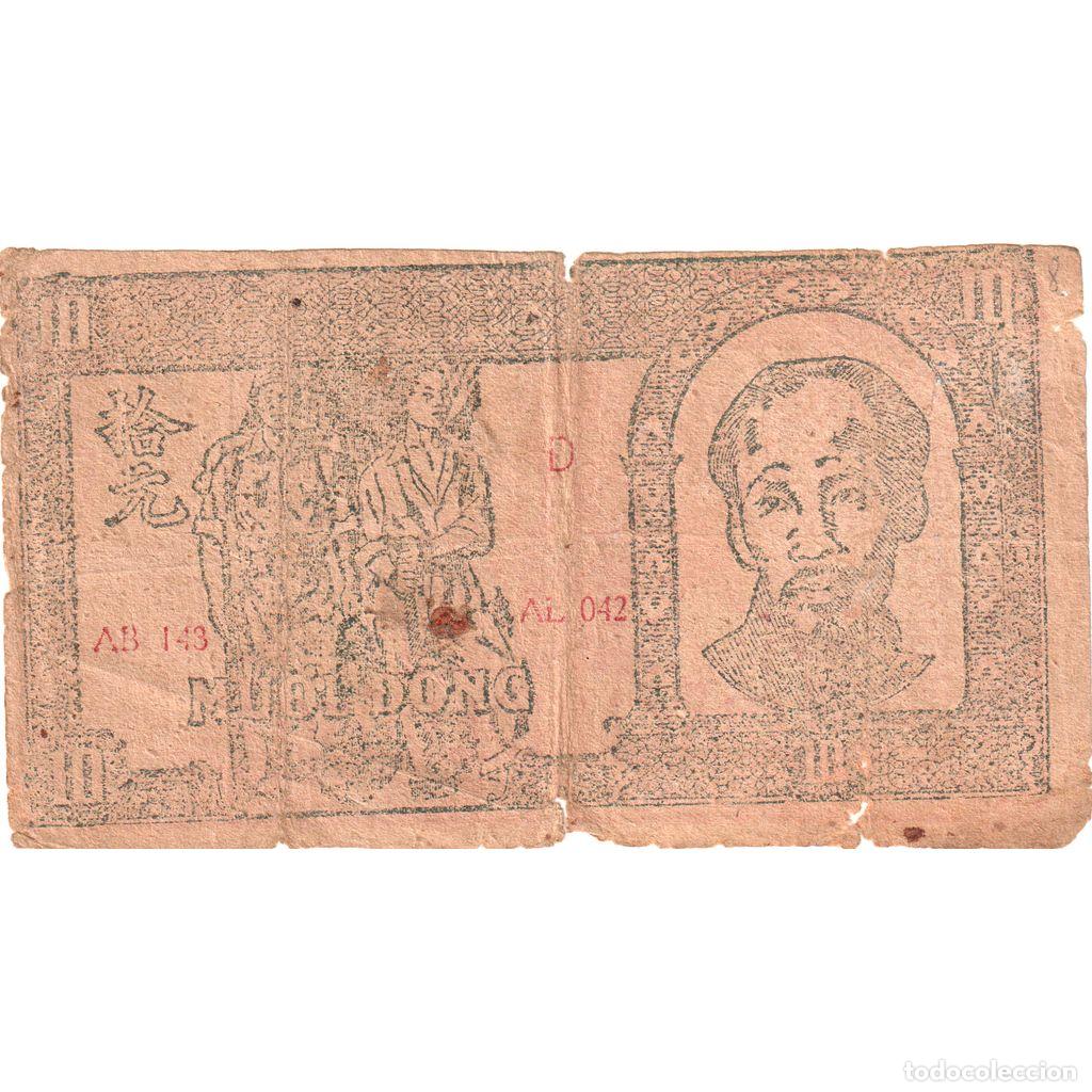 International Banknotes: [#1232789] Vietnam, 10 D&lt;ox&gt;ng, RC