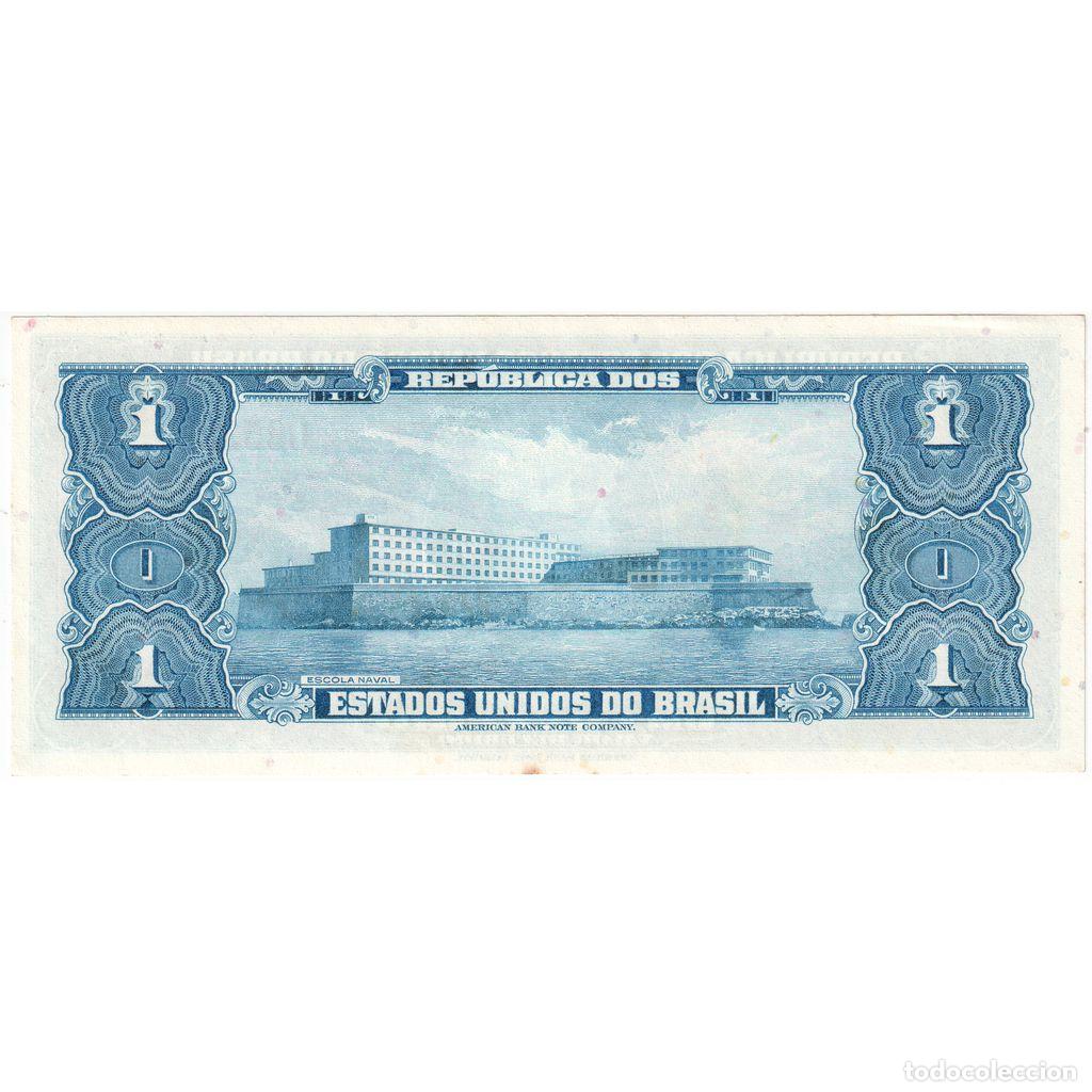 Billetes extranjeros: [#233336] Brasil, 1 Cruzeiro, UNC - Foto 2