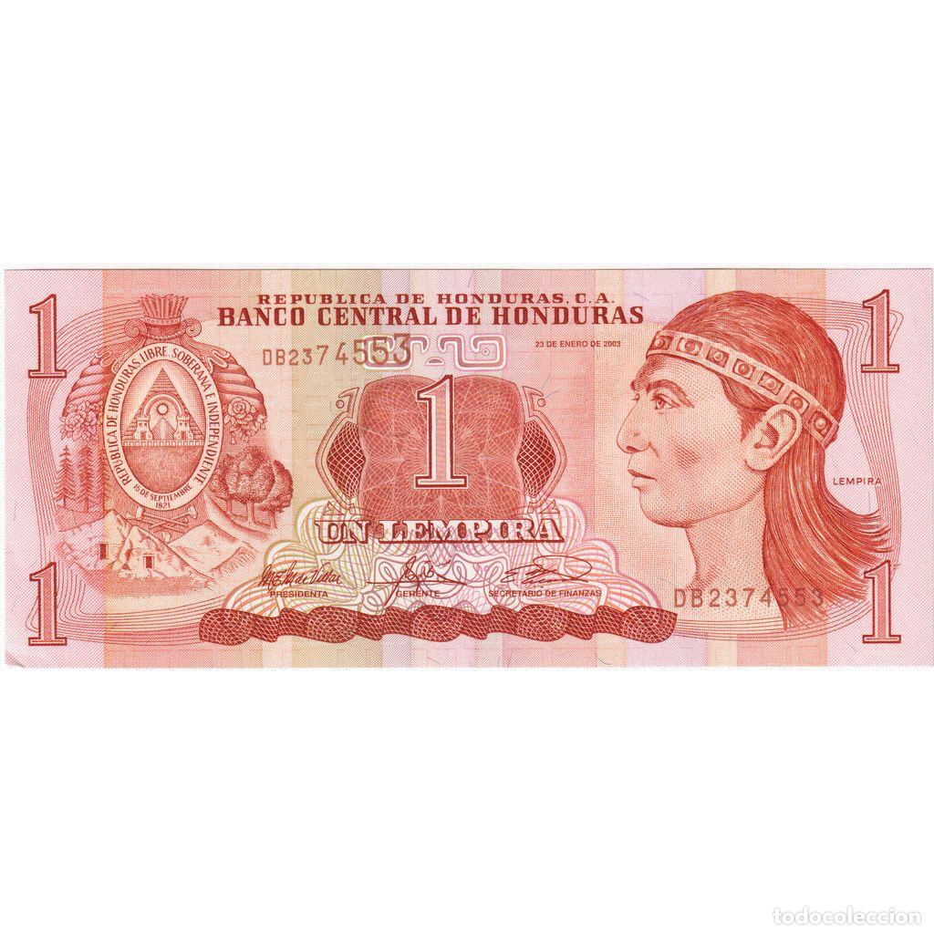 Billets internationaux: [#233380] Billete, 1 Lempira, 2006, Honduras, KM:84e, BC+